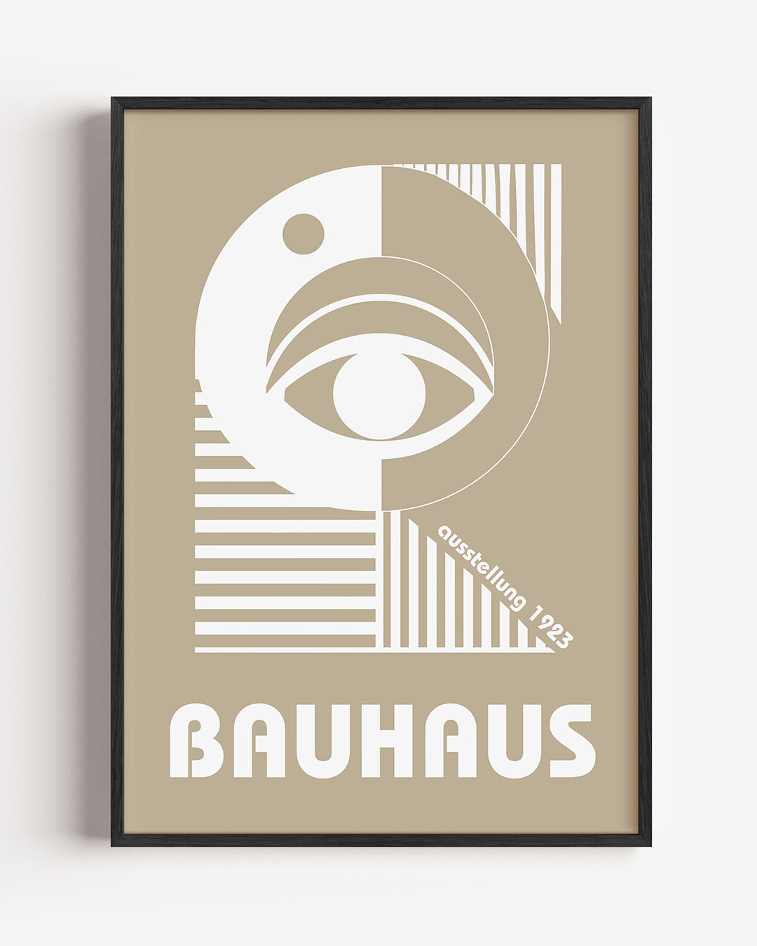 Oog en lijnen Poster