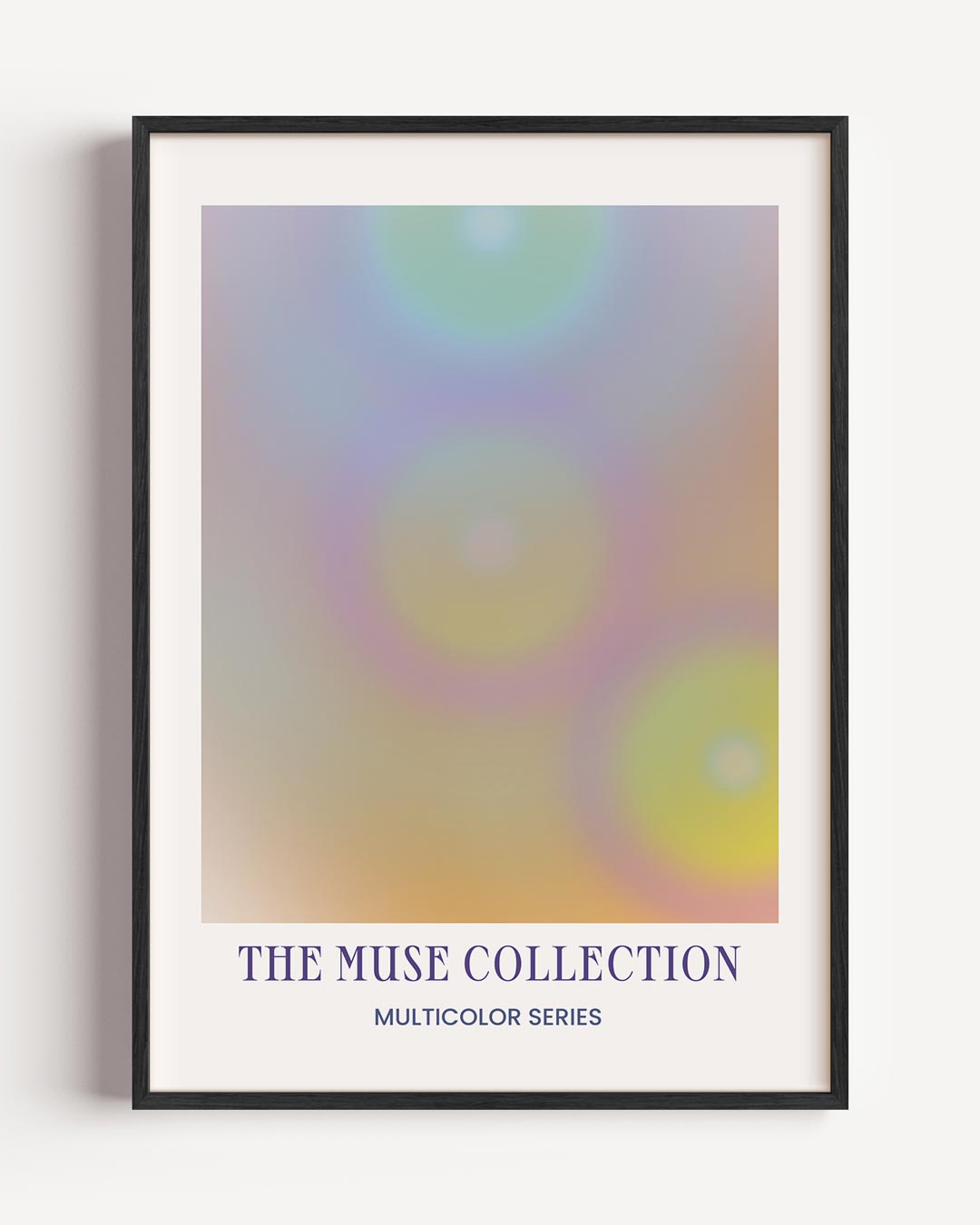Kleurrijke Muse Poster-WallArtistic