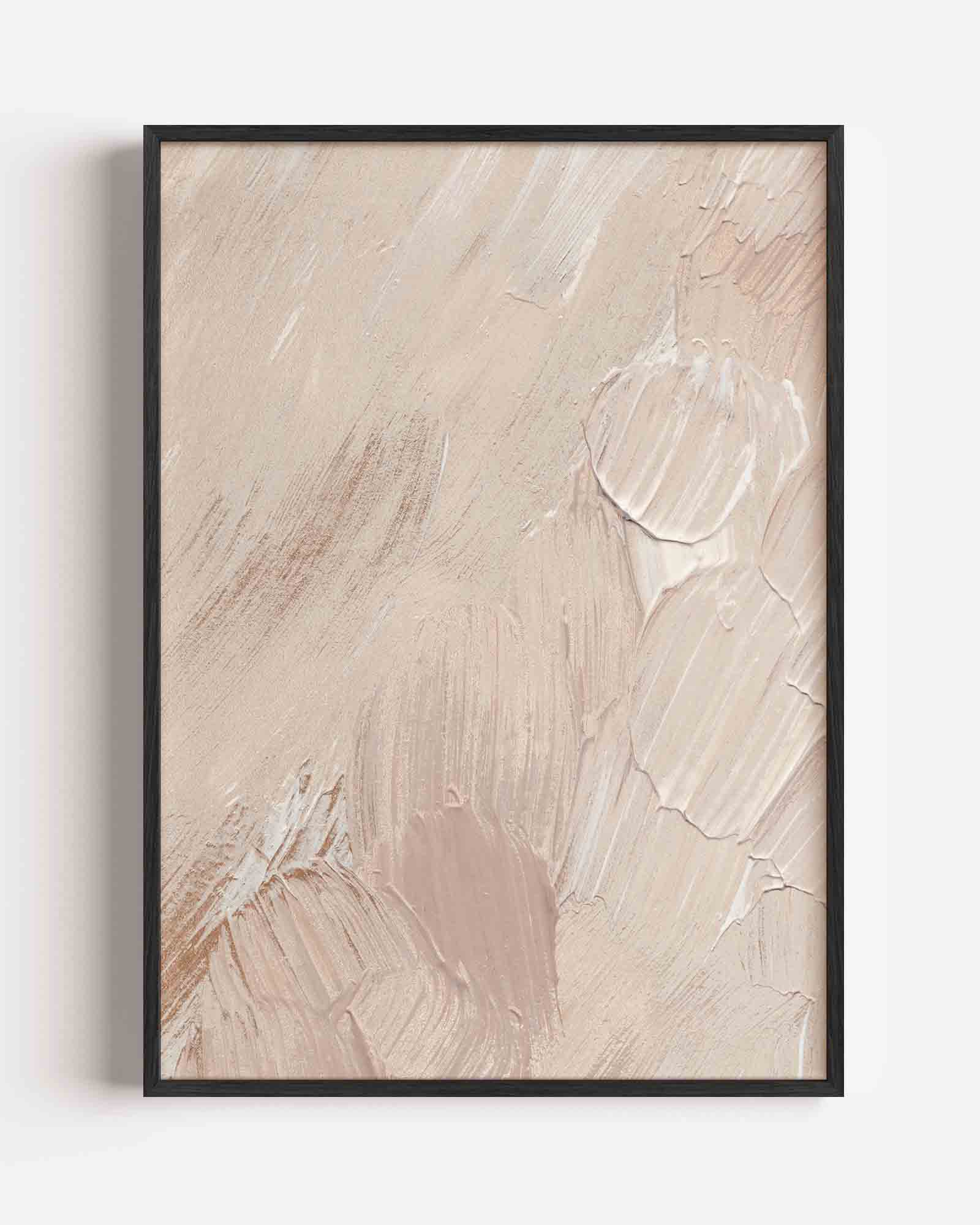 Beige textuur Poster