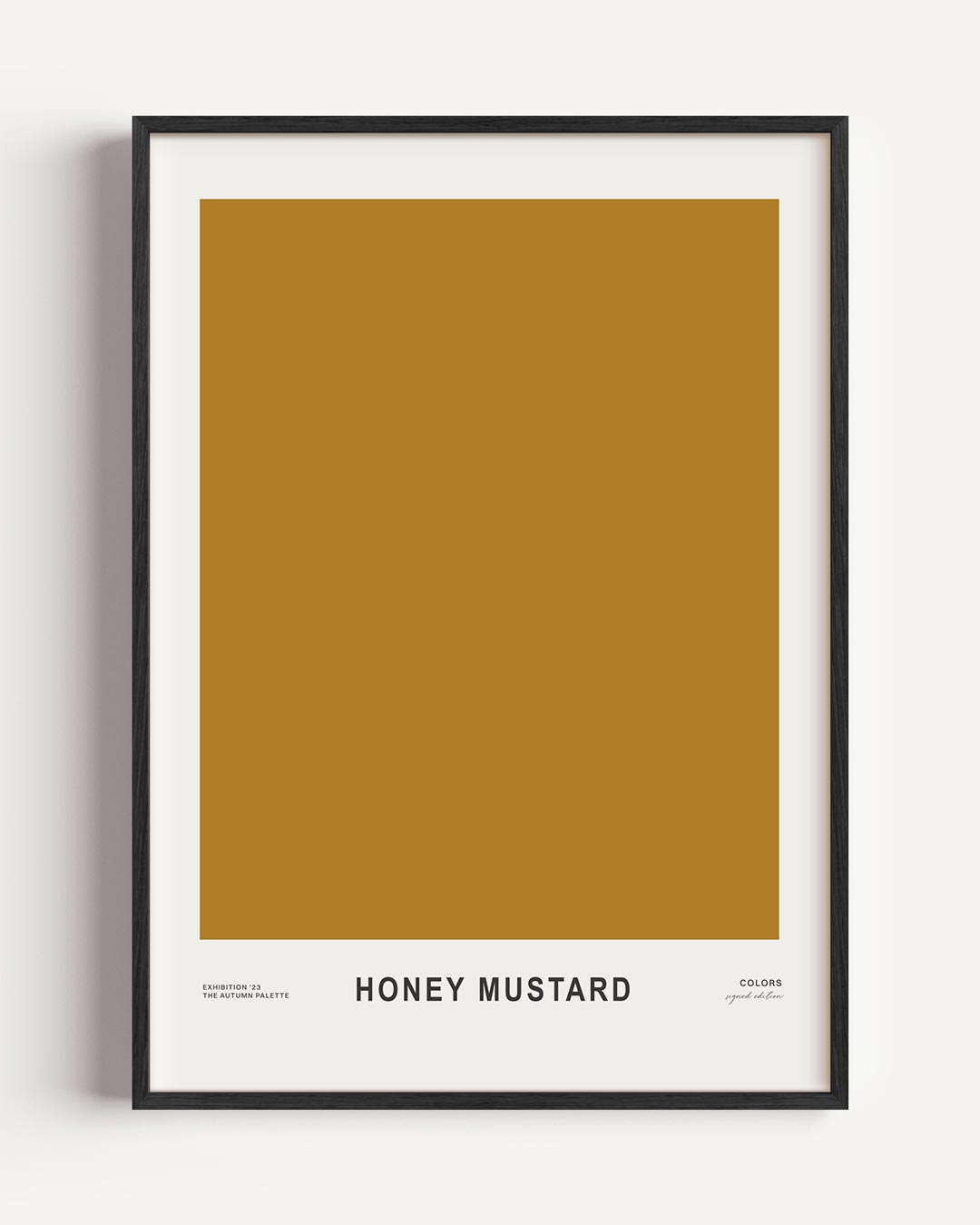 Honey Mustard Kunstposter-WallArtistic