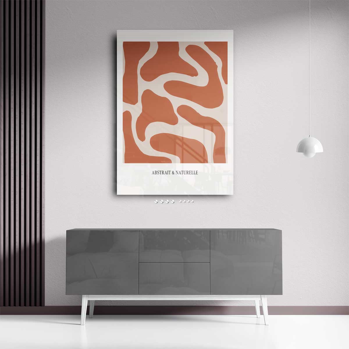 Organische Patroon Wonder Kunstwerk-canvas-dibond-plexiglas-wanddecoratie-WallArtistic
