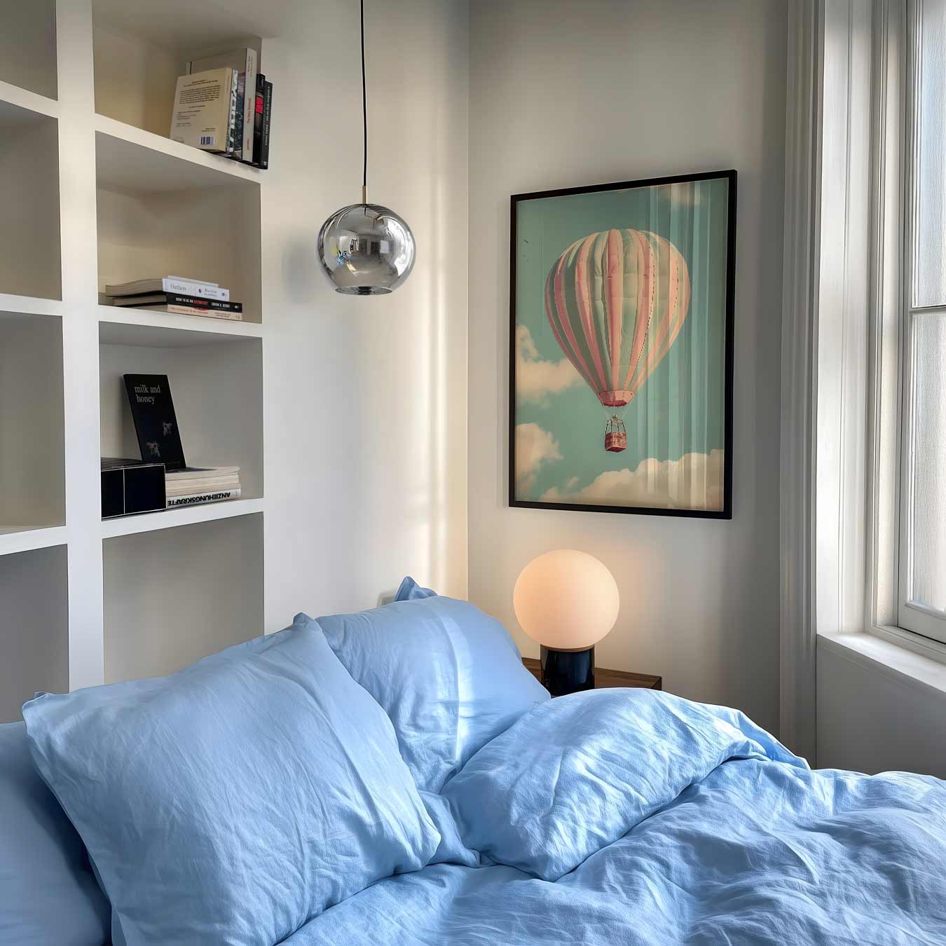 Dromerige Luchtballon Poster