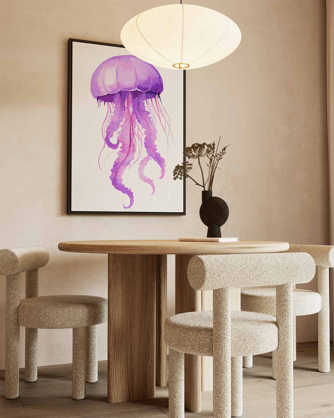 Magische Medusa Kunstwerk-canvas-dibond-plexiglas-wanddecoratie-WallArtistic