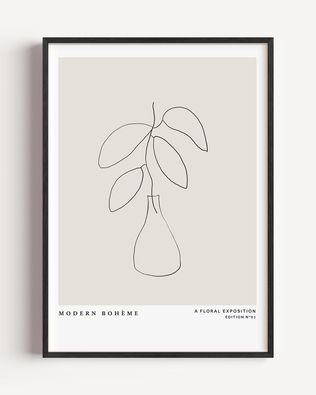 Moderne Boho Botanische Poster-WallArtistic