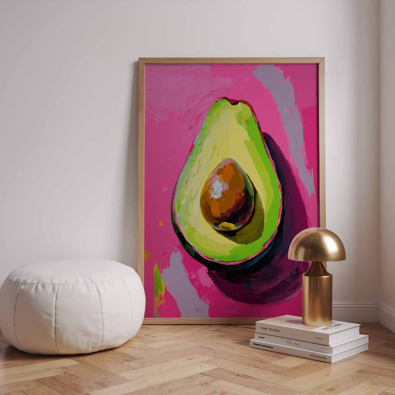 Avocado Pop Art Poster