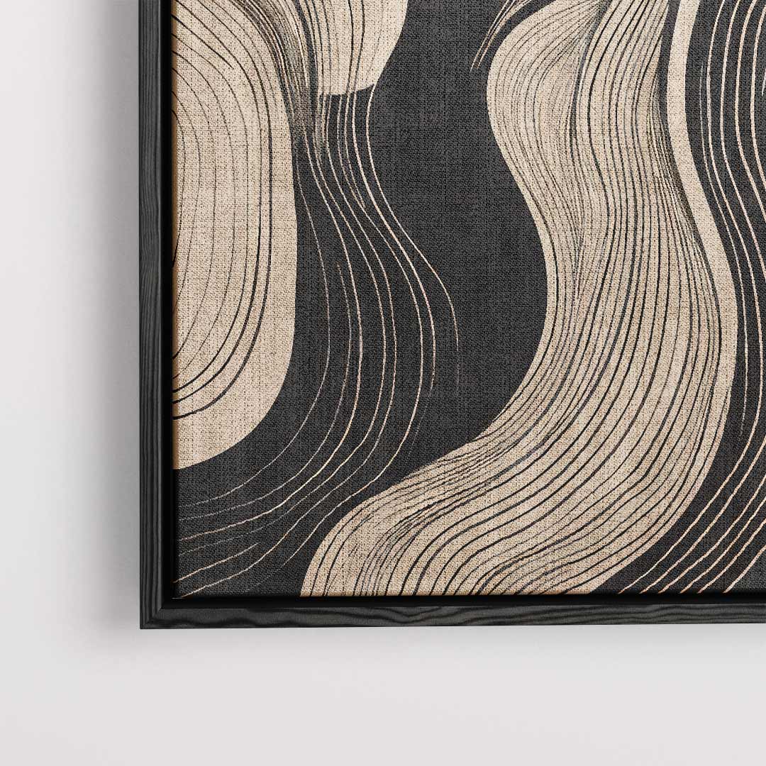 Golvende Elegantie Kunstwerk-canvas-dibond-plexiglas-wanddecoratie-WallArtistic