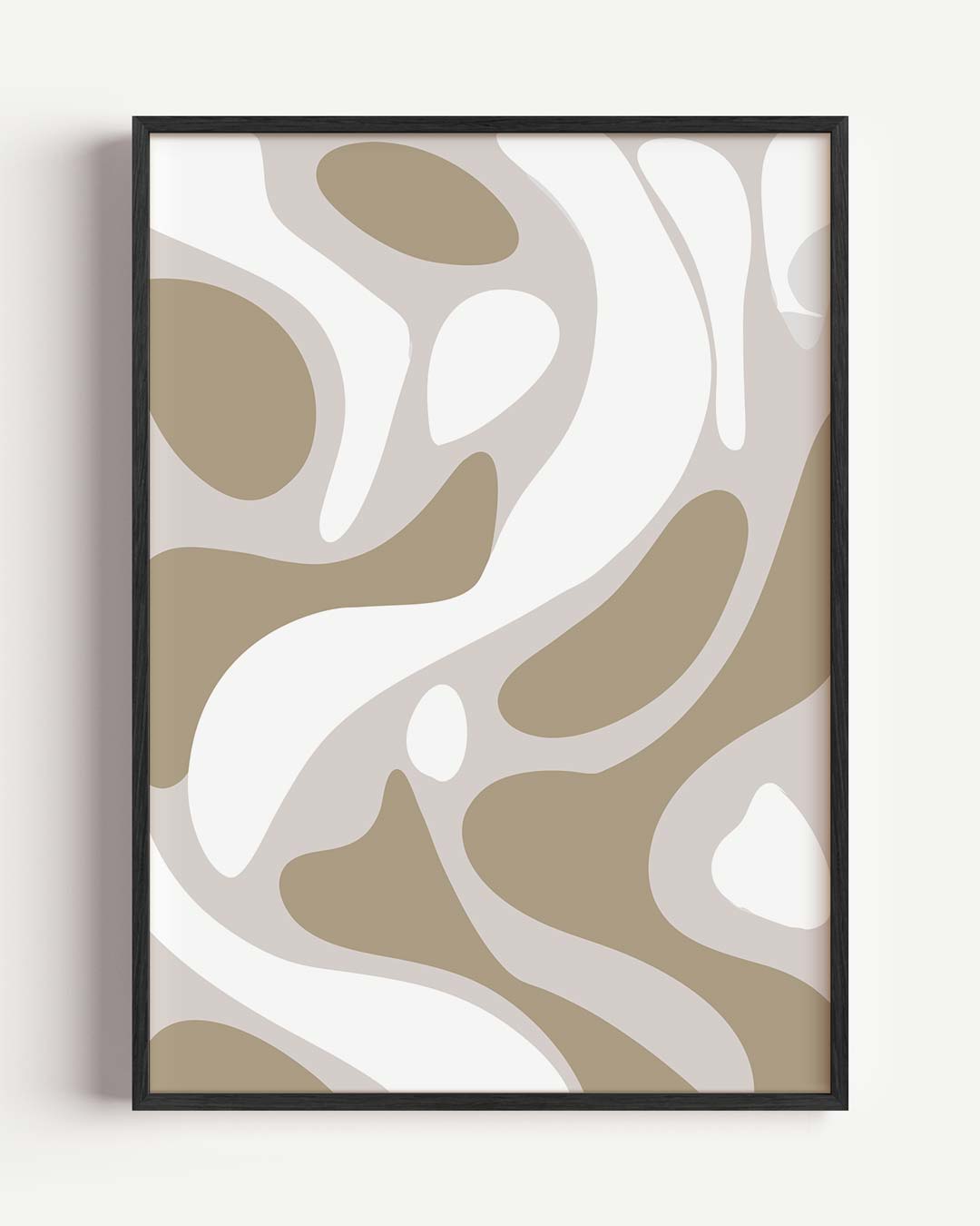 Organische Abstracte Kunstposter