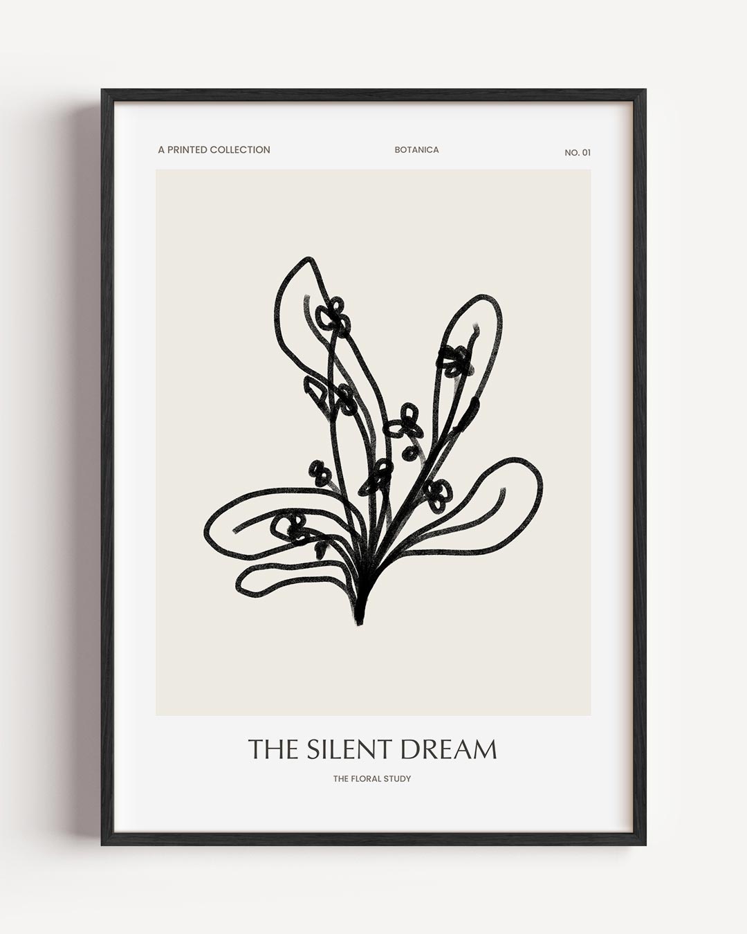 Botanische Droom: Grafisch Wonder Poster-WallArtistic