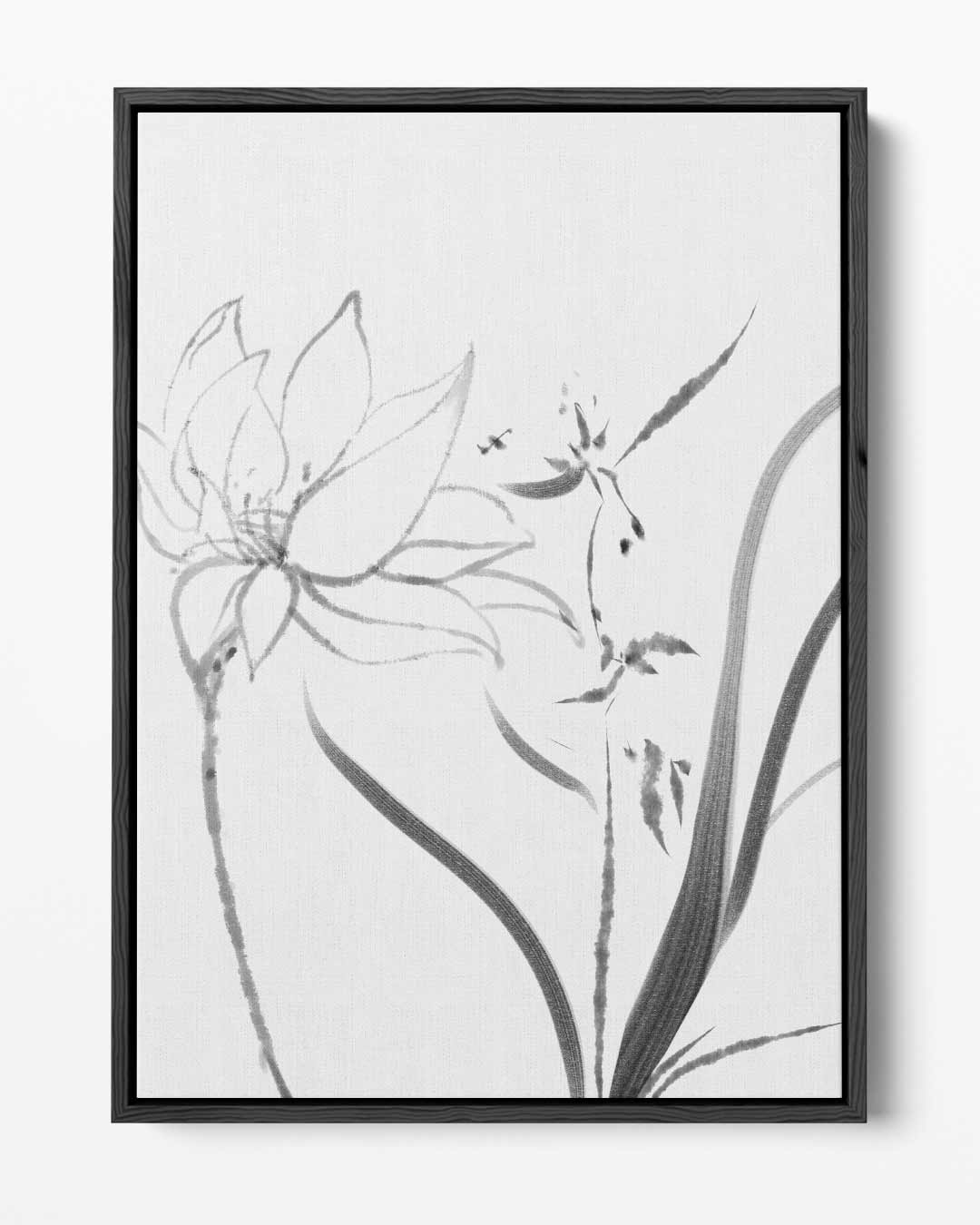 Zen Bloemenpracht Kunstwerk-canvas-dibond-plexiglas-wanddecoratie-WallArtistic