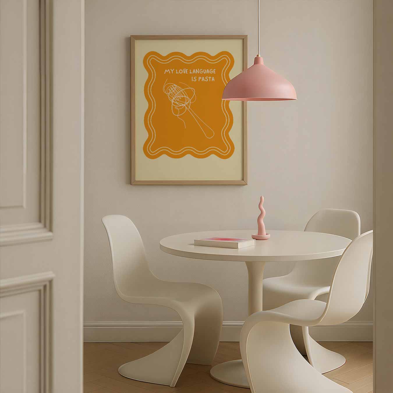 Pasta Love Language Poster