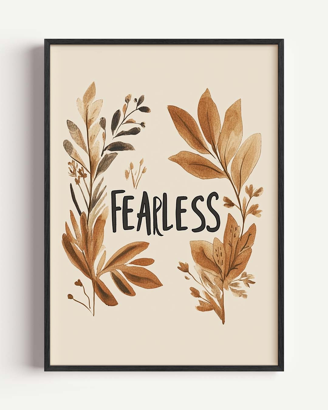 Fearless Nature Poster