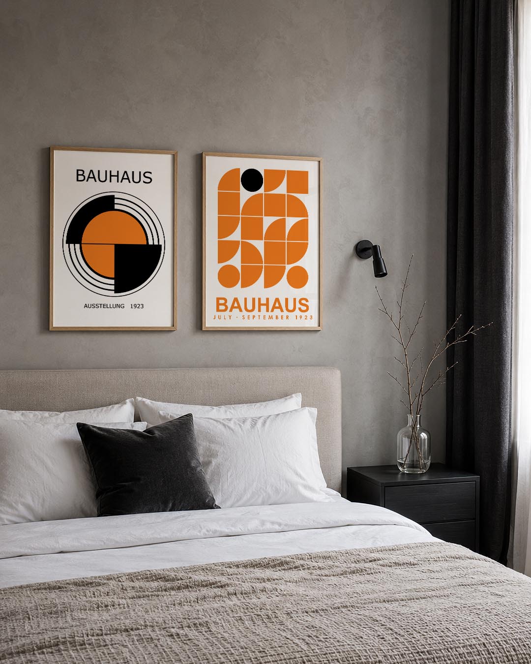Cirkelpatroon en kleur Posterset