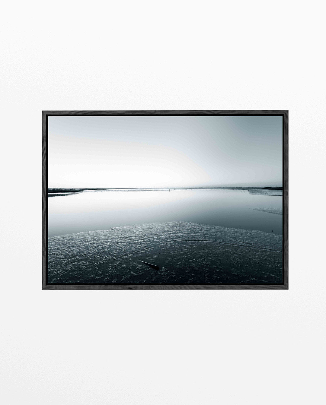 Rustige waterlandschap Kunstwerk