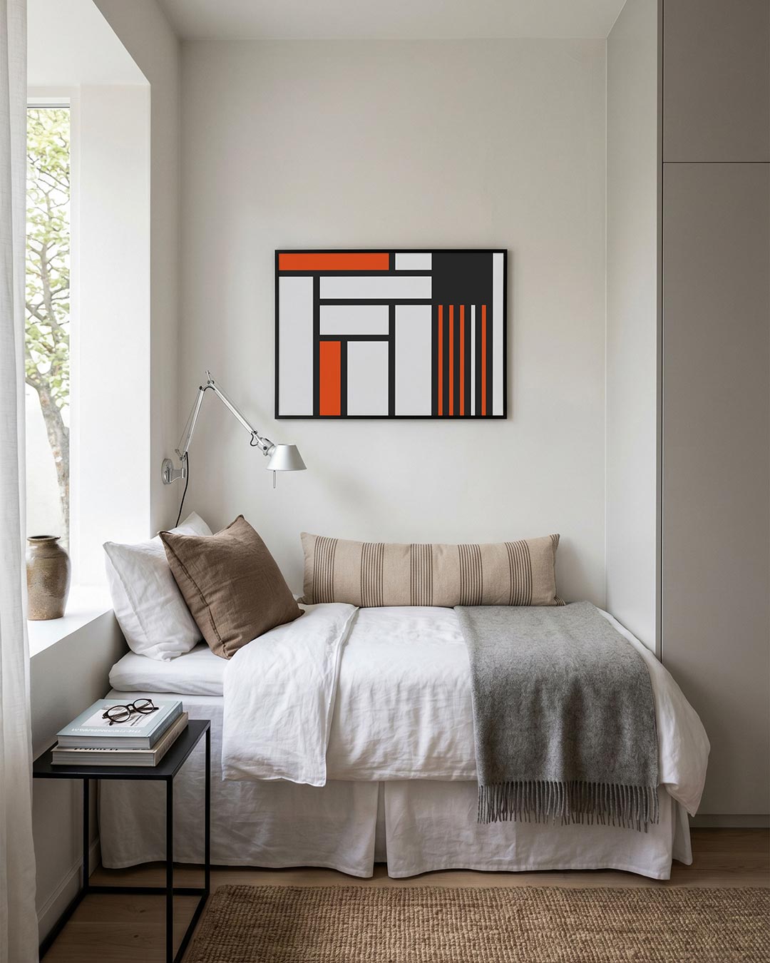 Lijnen en vlakken Poster