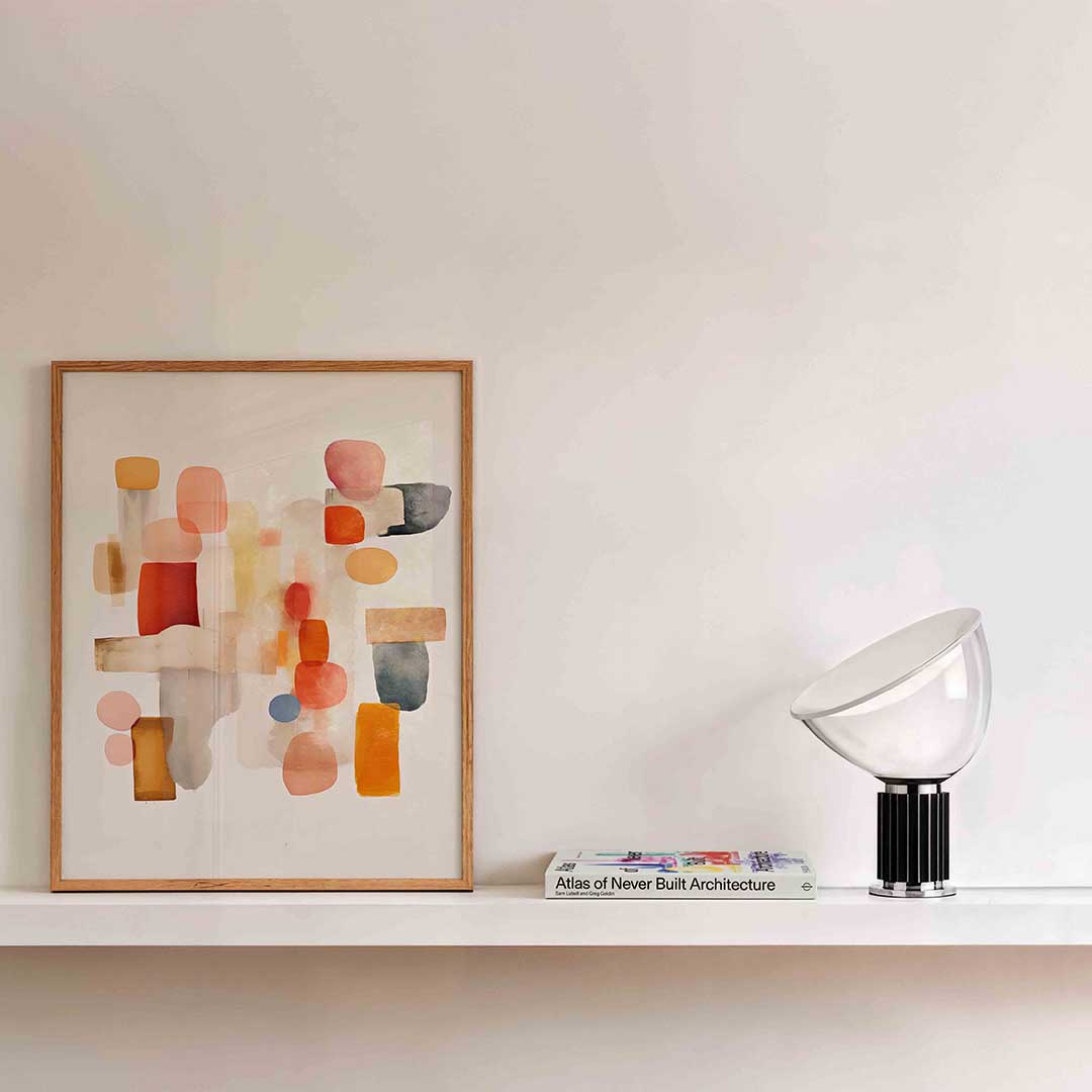 Abstracte vormen Poster