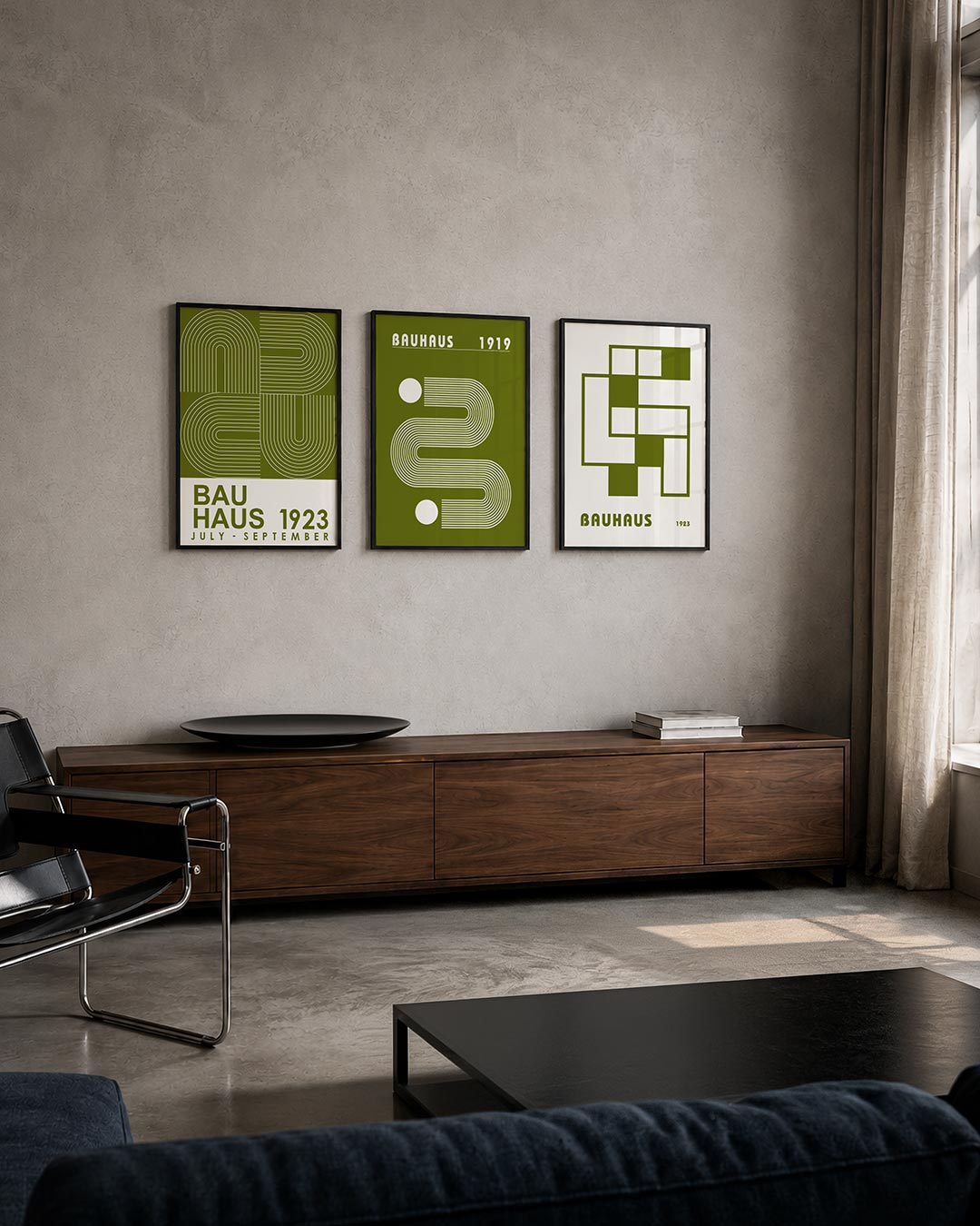 Lijnen en bogen Posterset