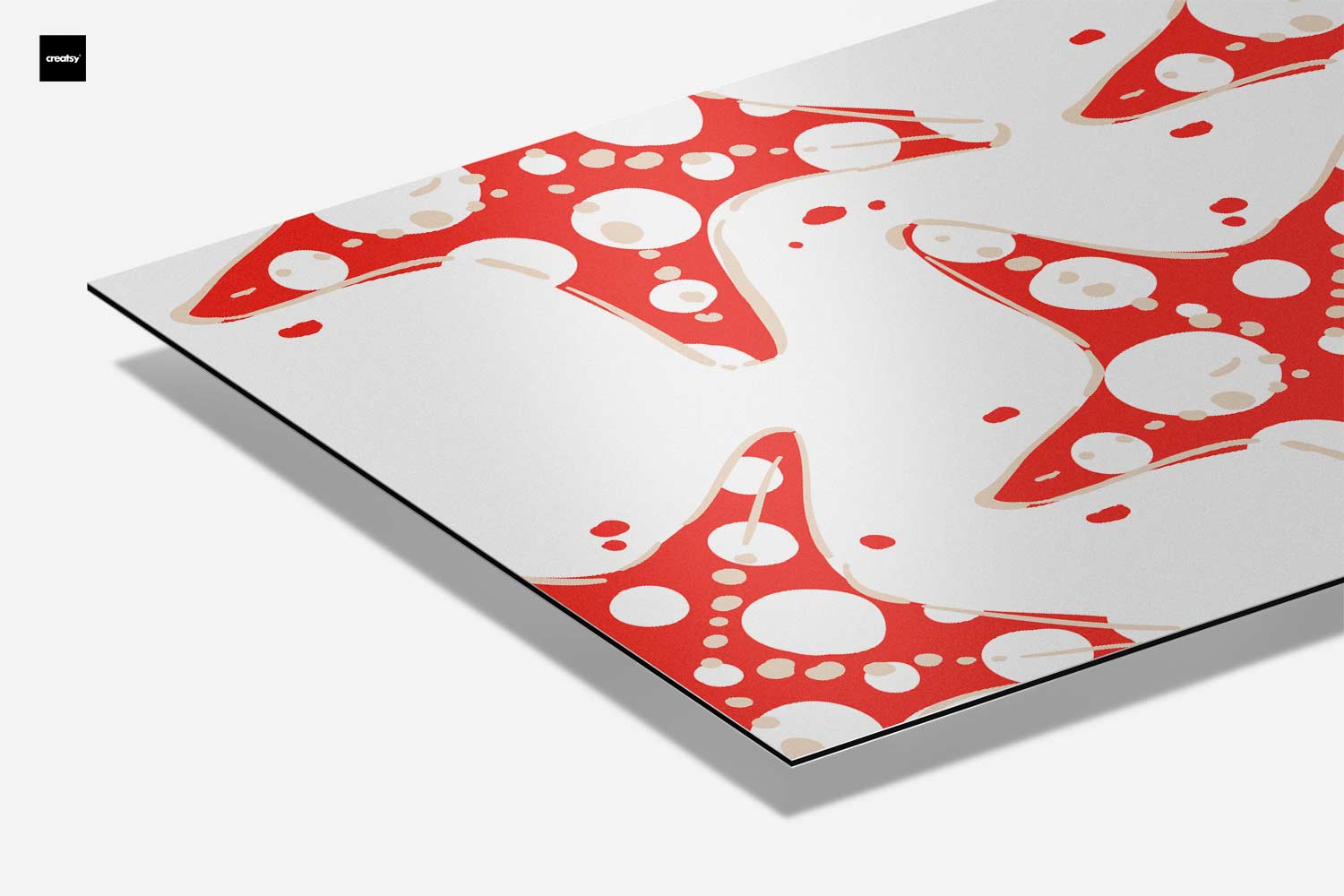 Vrolijke Zeesterren Kunstwerk-canvas-dibond-plexiglas-wanddecoratie-WallArtistic