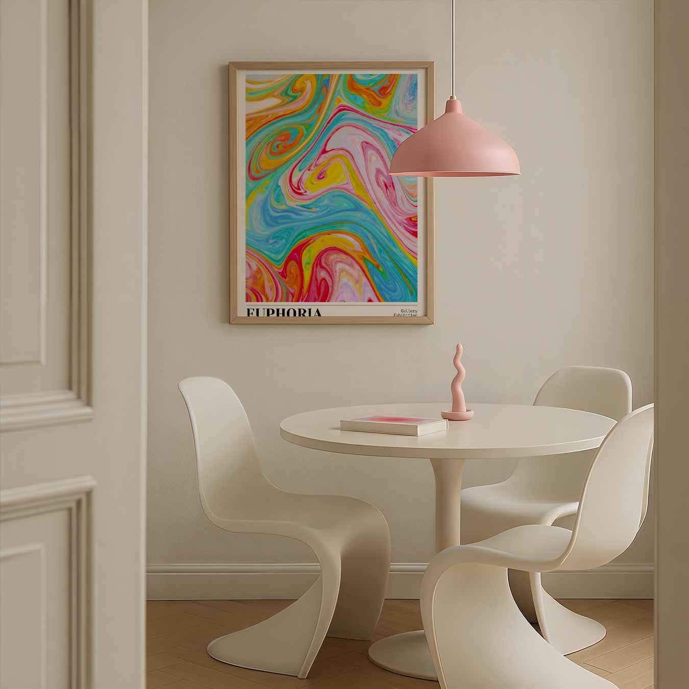 Vibrante Nostalgie Poster