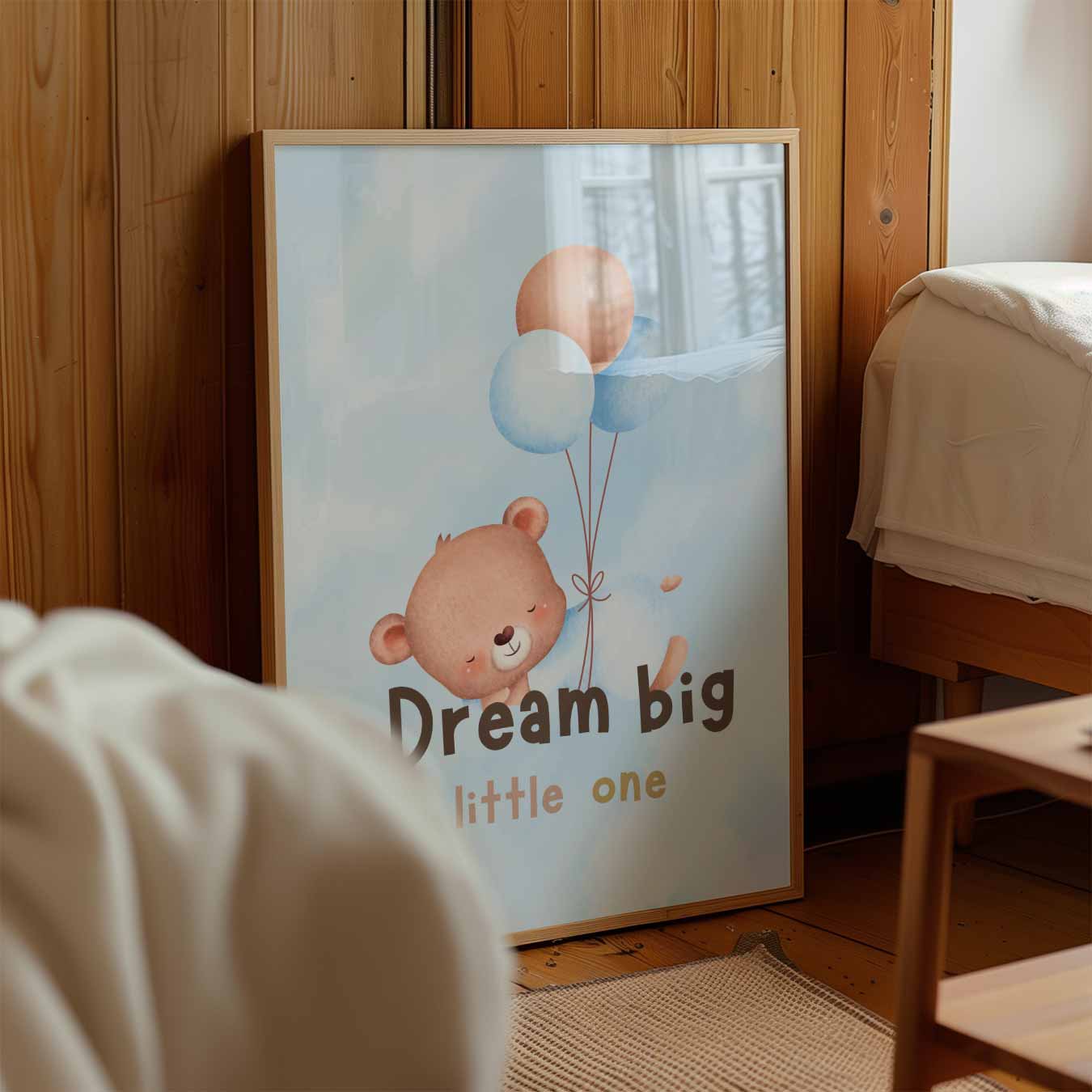Droom Groot Kinderkamer Poster
