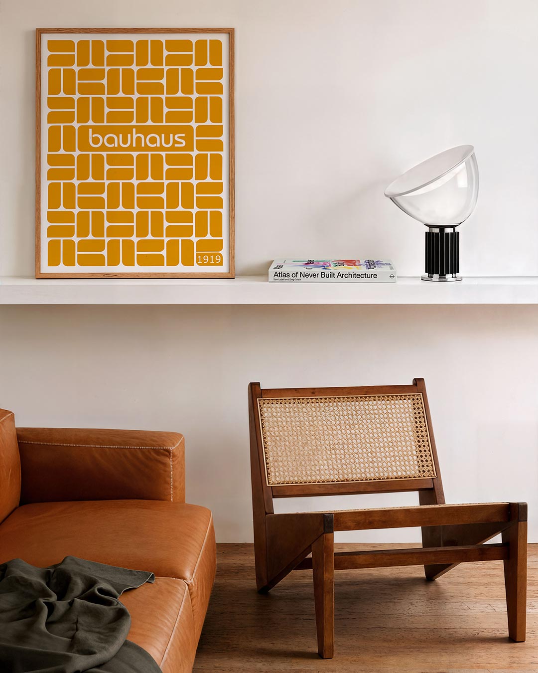 Vormpatroon en kleur Poster