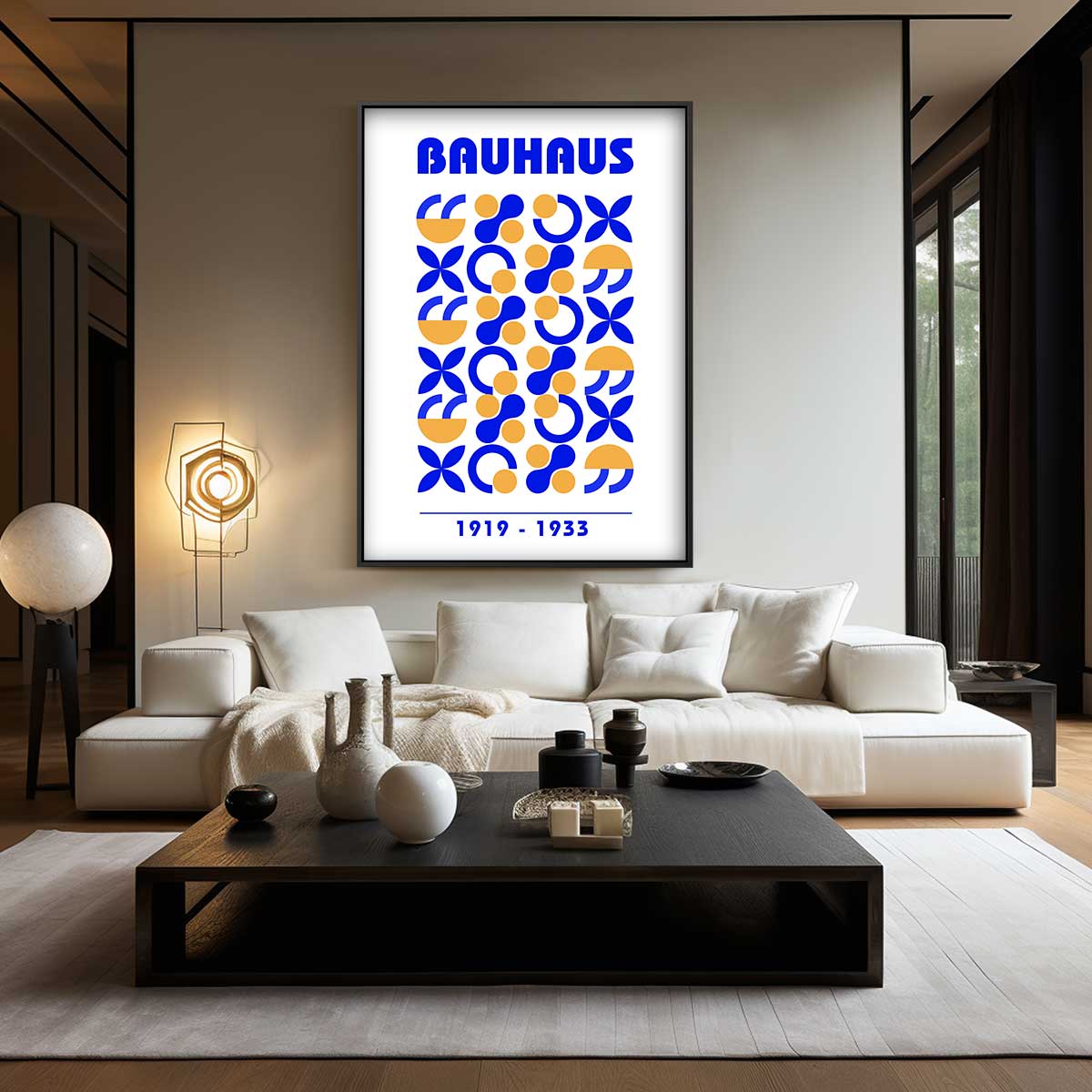 Bauhaus Stijl Poster Kunstwerk-canvas-dibond-plexiglas-wanddecoratie-WallArtistic