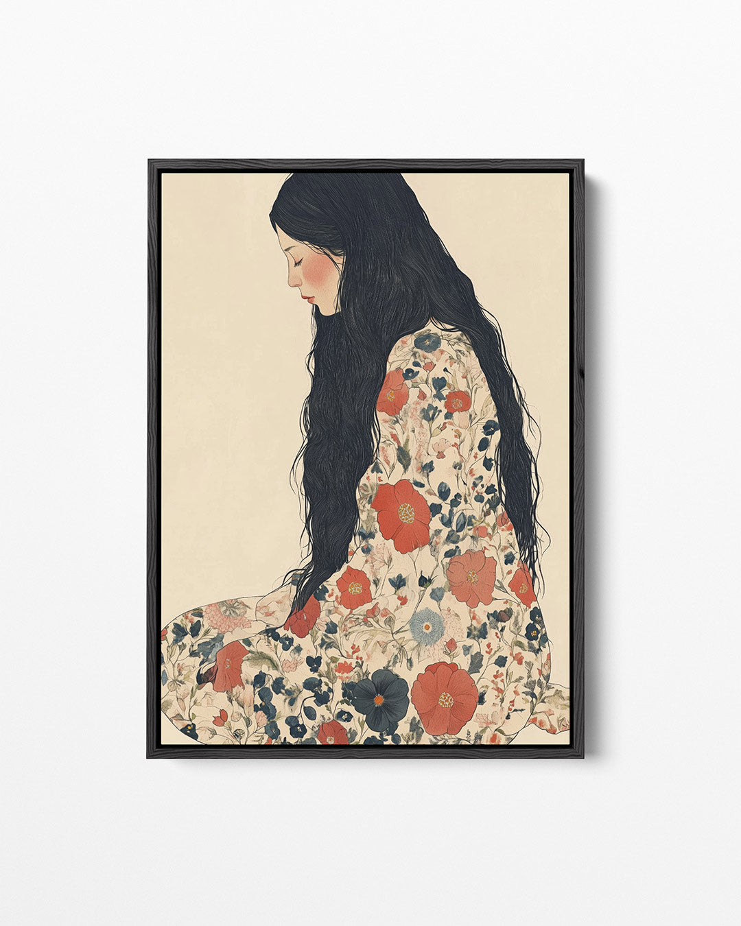Florale dromerigheid Kunstwerk