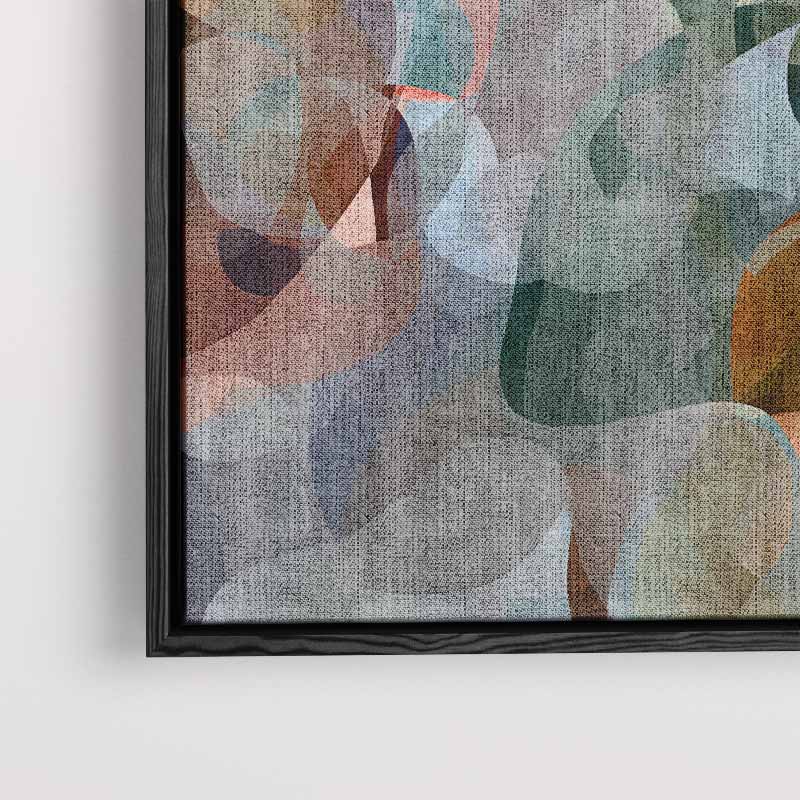 Kleurrijk Abstract Droomlandschap Kunstwerk-canvas-dibond-plexiglas-wanddecoratie-WallArtistic