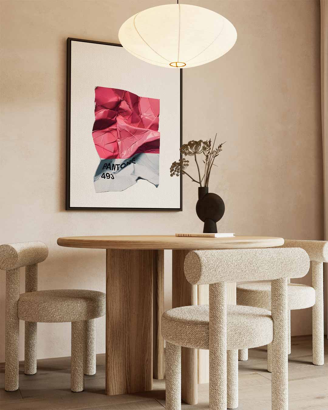 Crushed Pantone Art Kunstwerk-canvas-dibond-plexiglas-wanddecoratie-WallArtistic