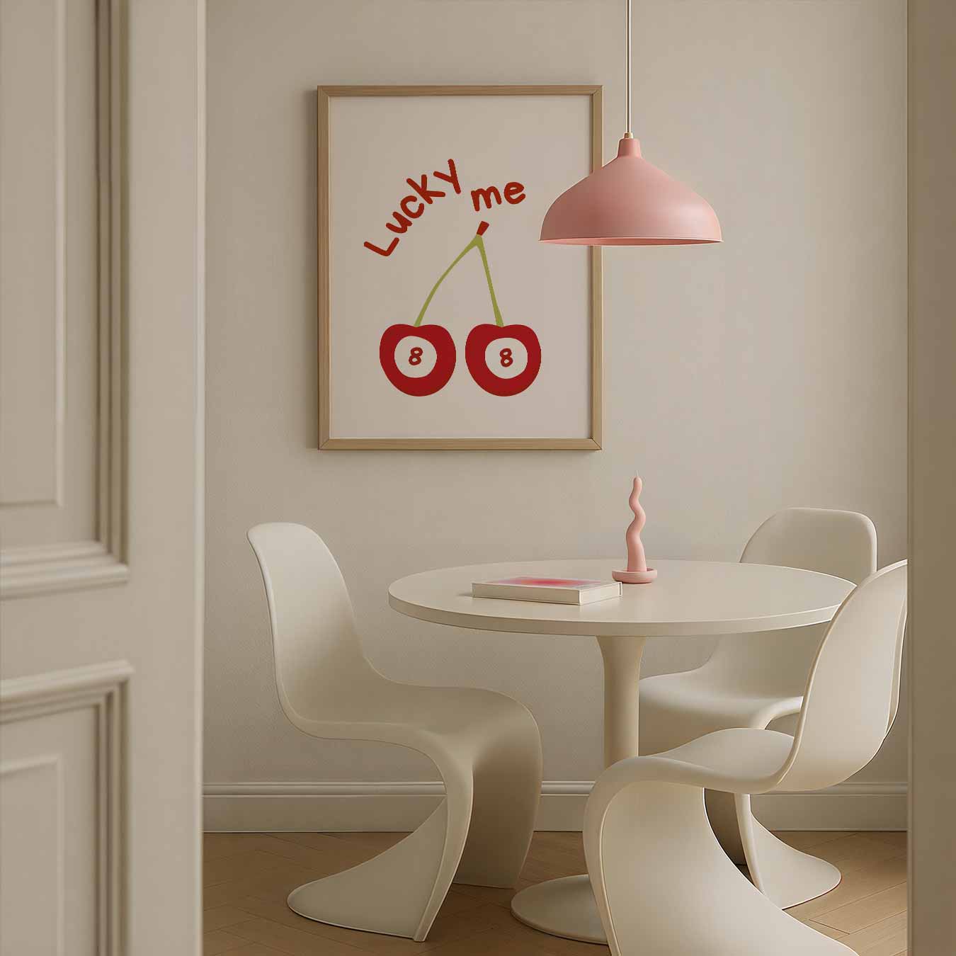 Lucky Me Kersen Poster