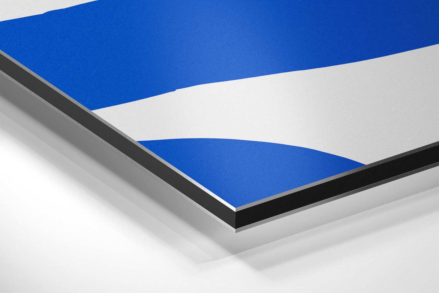 Blauwe Golven Kunstwerk-canvas-dibond-plexiglas-wanddecoratie-WallArtistic