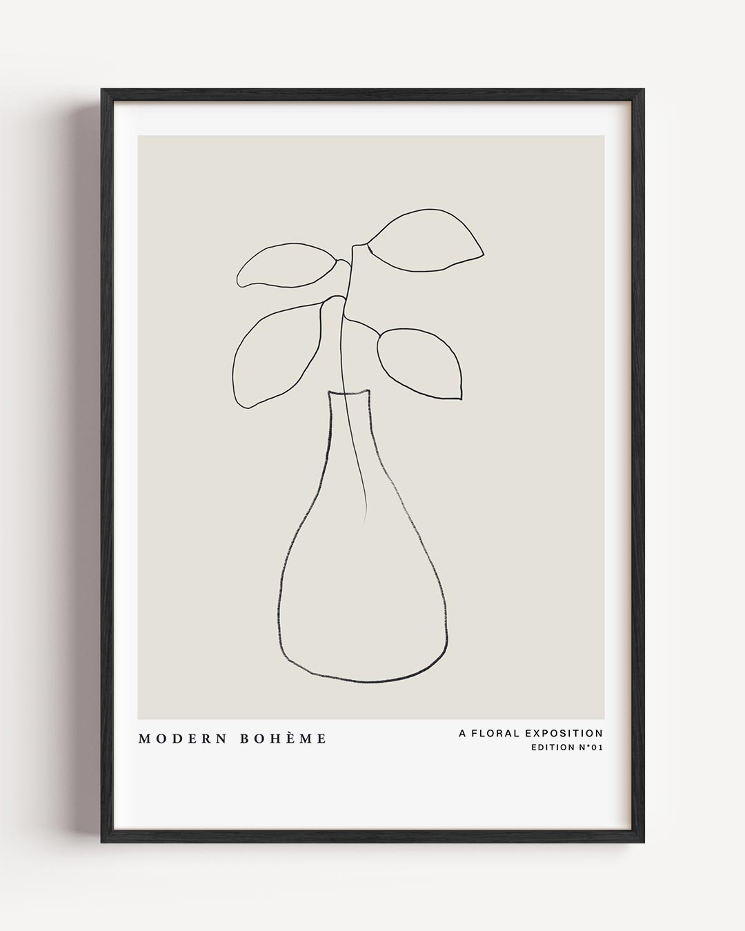 Minimalistische Botanische Poster-WallArtistic