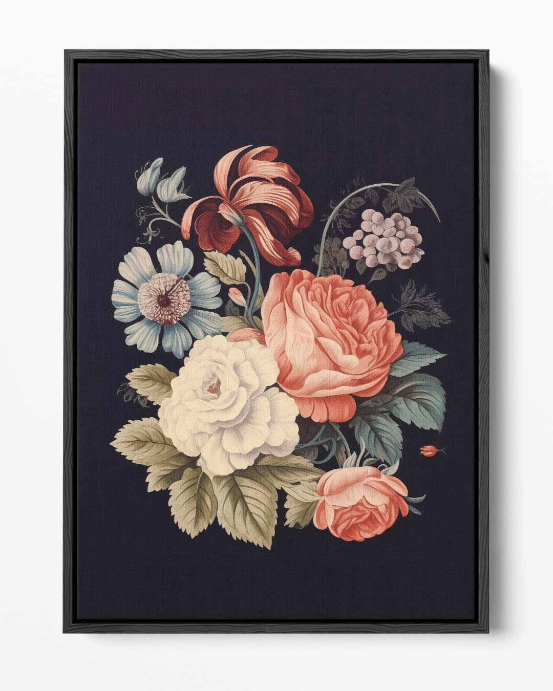 Bloemenpracht op Katoen Kunstwerk-canvas-dibond-plexiglas-wanddecoratie-WallArtistic