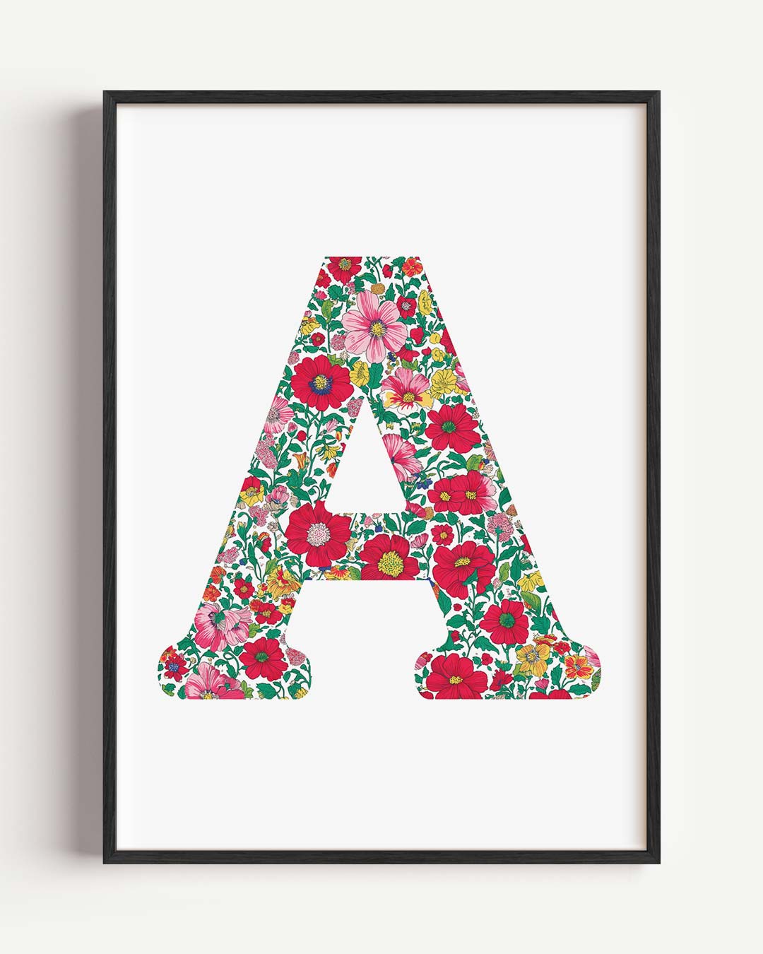 Bloemrijk Alfabet - A Poster