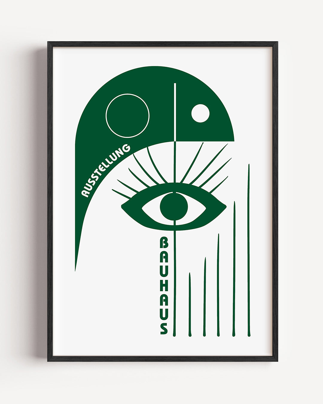 Oog en lijnen Poster