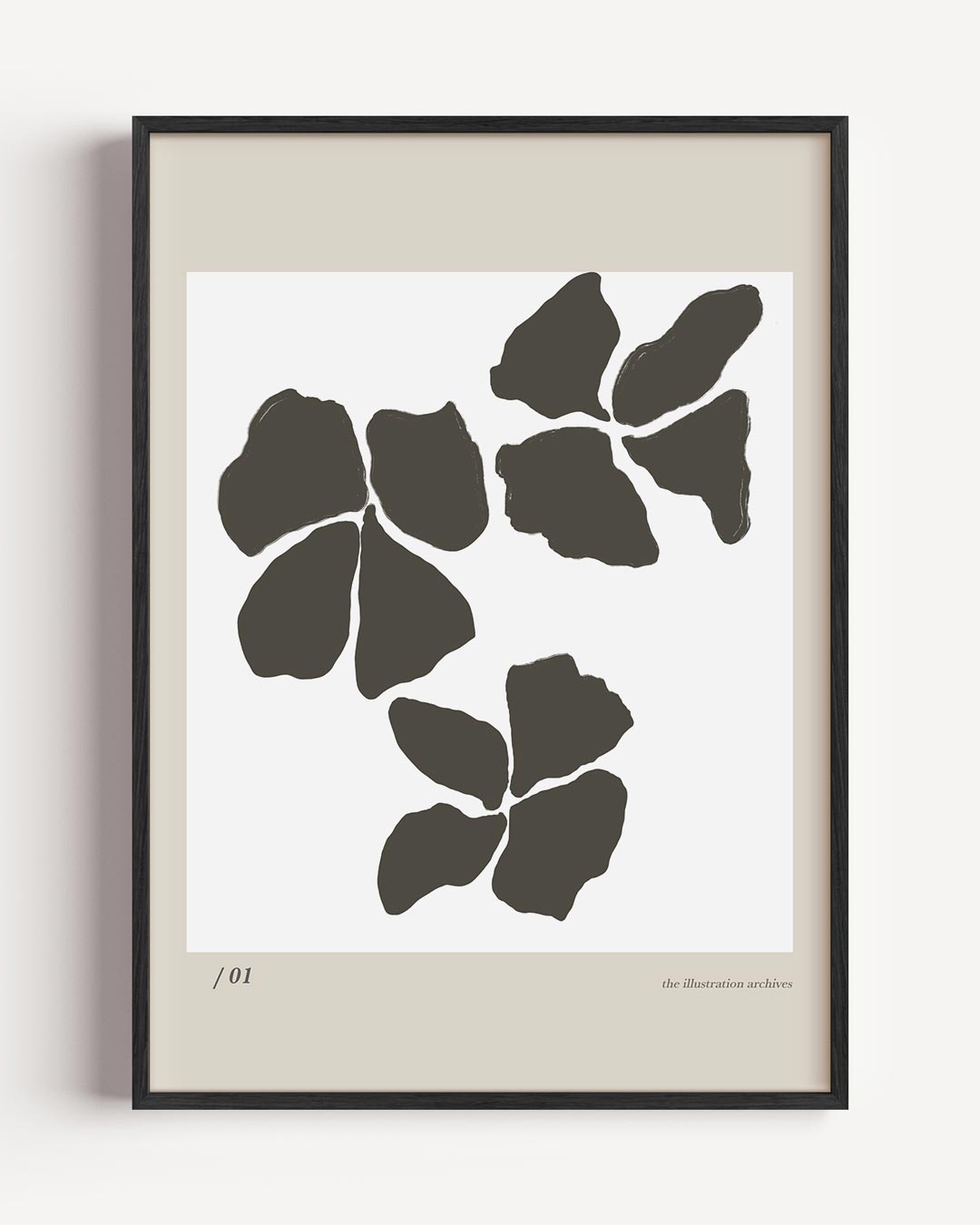 Natuurlijke Bloemen Abstract Poster-WallArtistic
