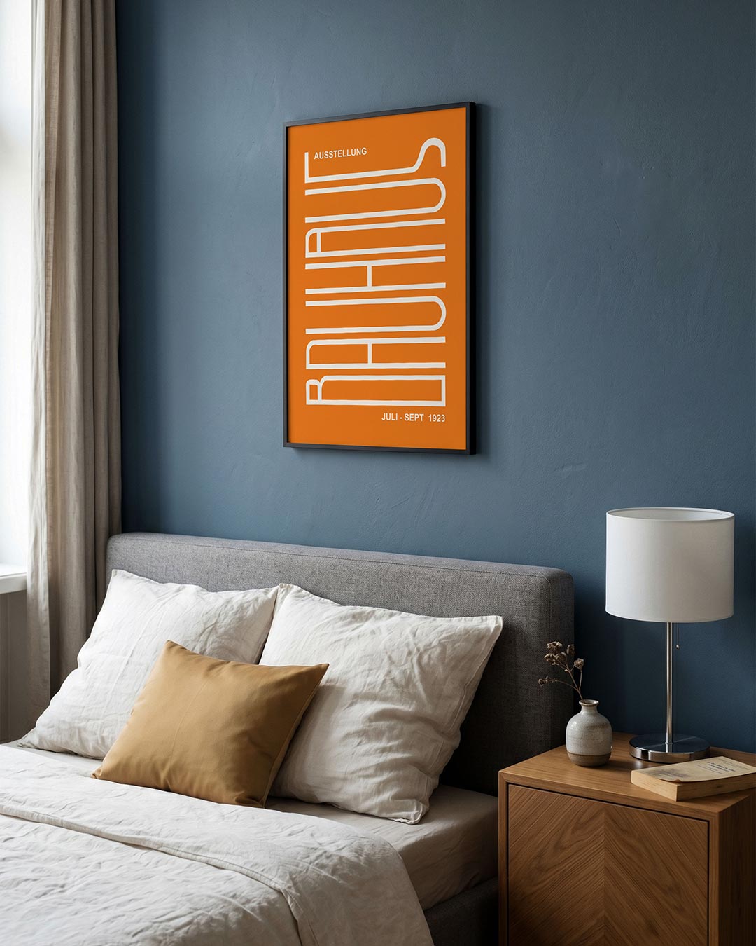 Lijnen en kleurvlakken Poster