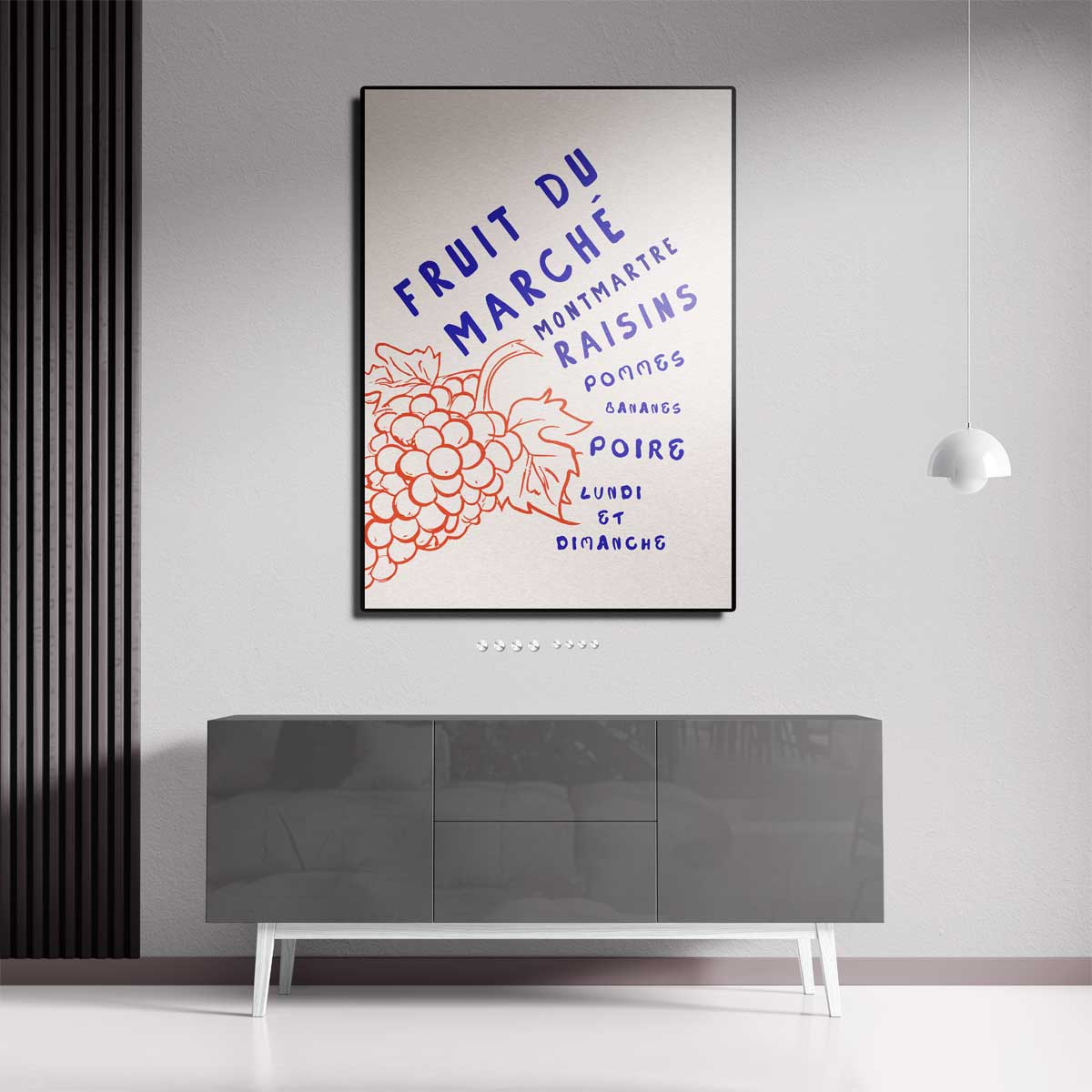 Fruit Du Marché Poster