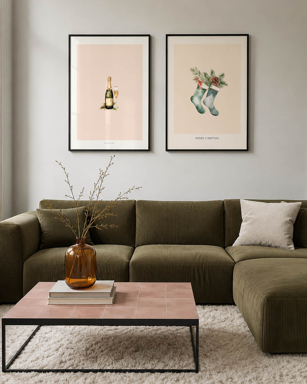 Feestelijke bubbels Posterset