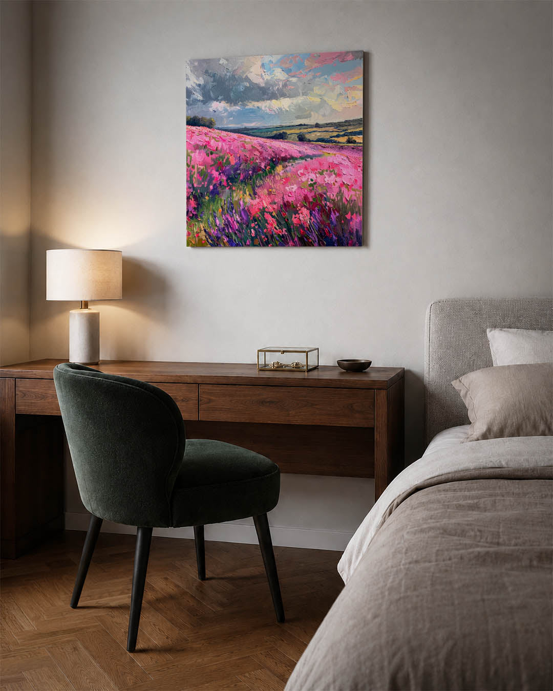 Vrolijke kleuren Kunstwerk