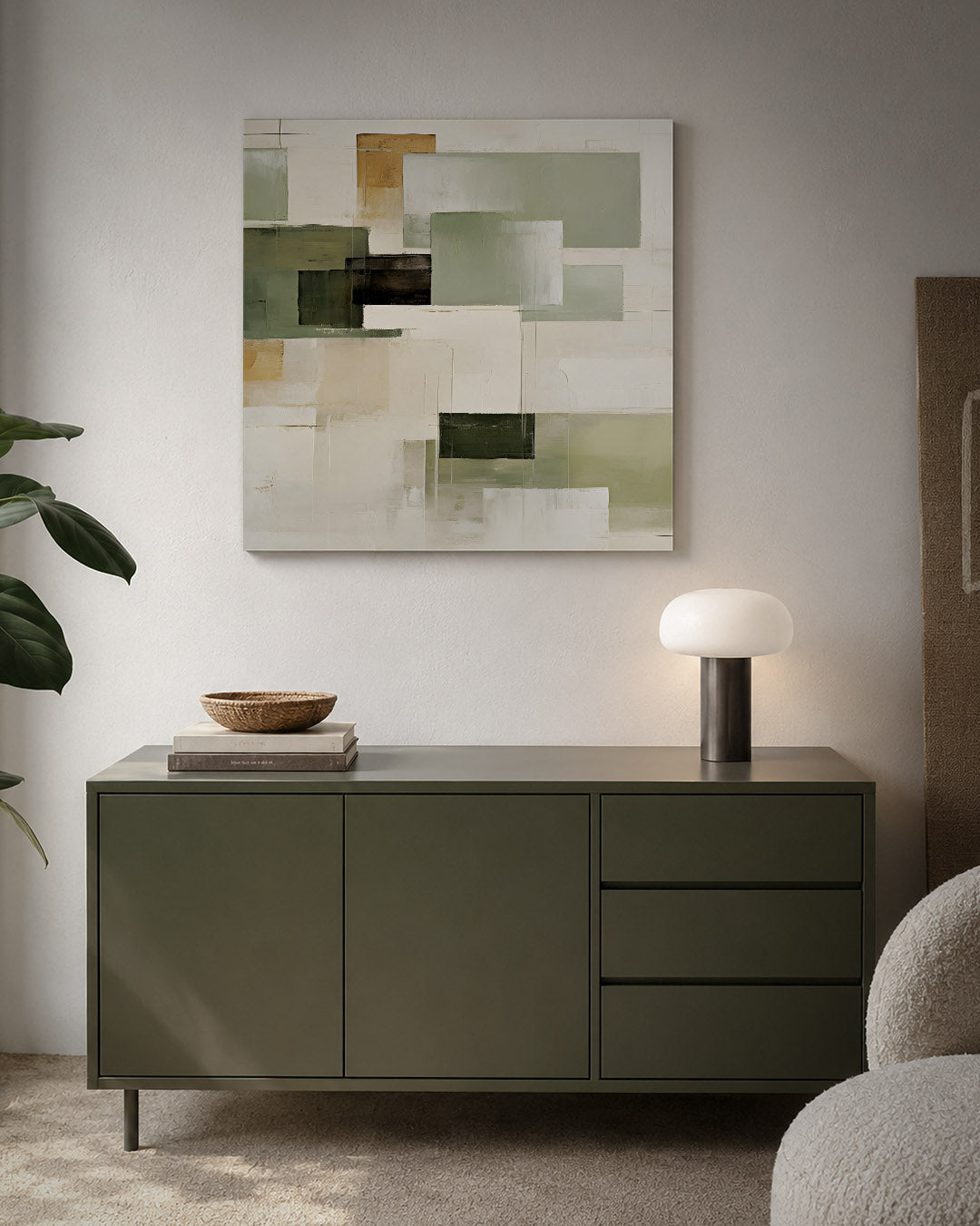 Geometrische vlakken Kunstwerk