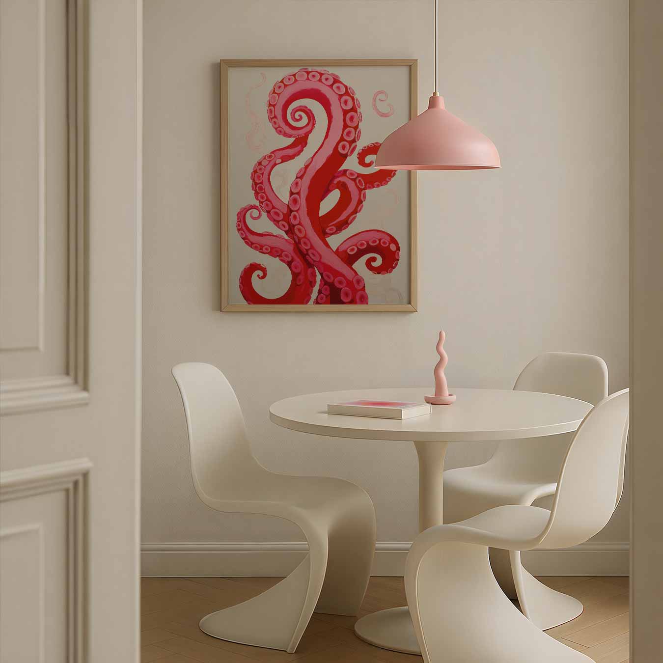Dromerige Octopus Tentakels Poster