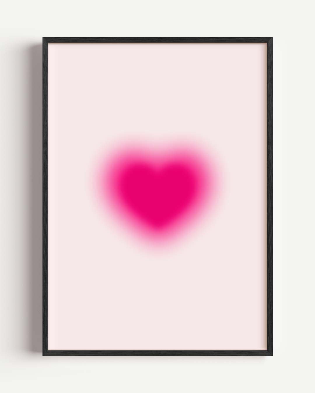Roze Hart Poster