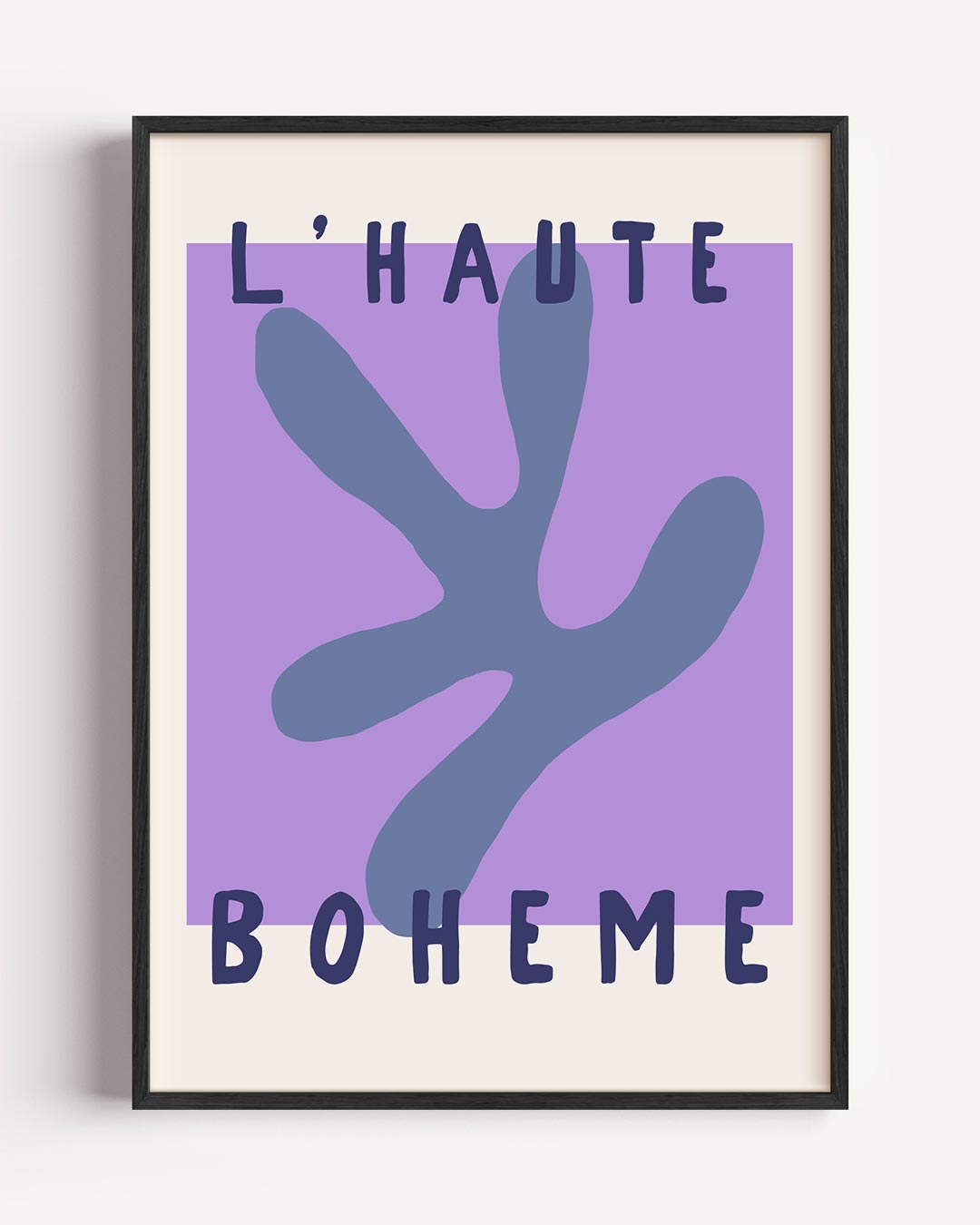 L’Haute Boheme Abstracte Poster-WallArtistic