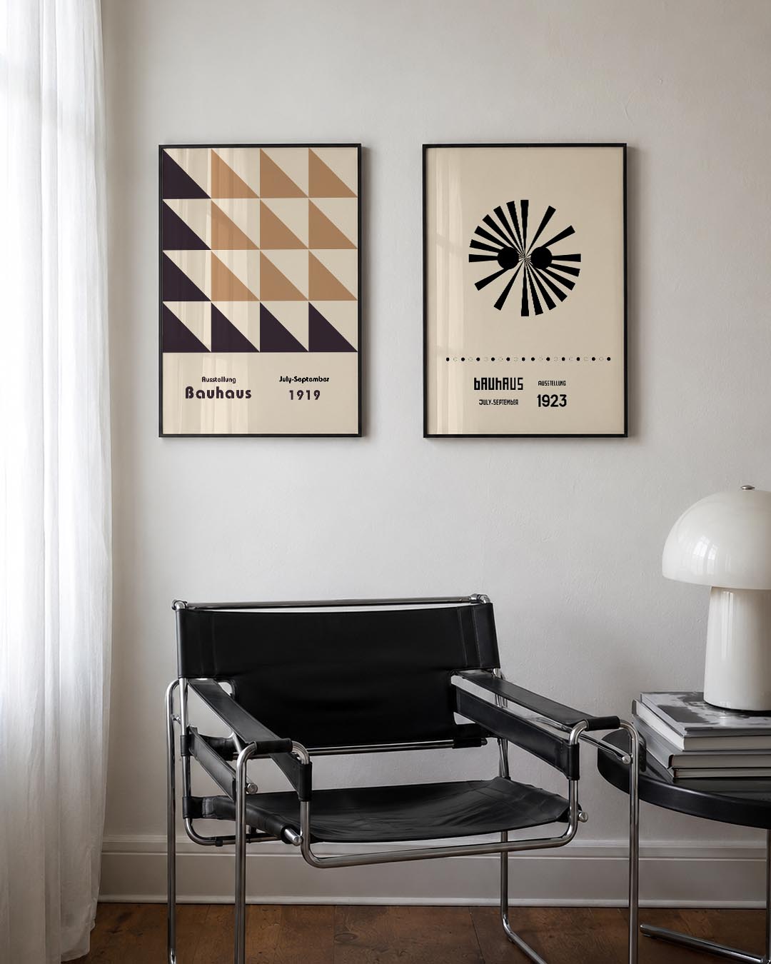Driehoek rasters Posterset