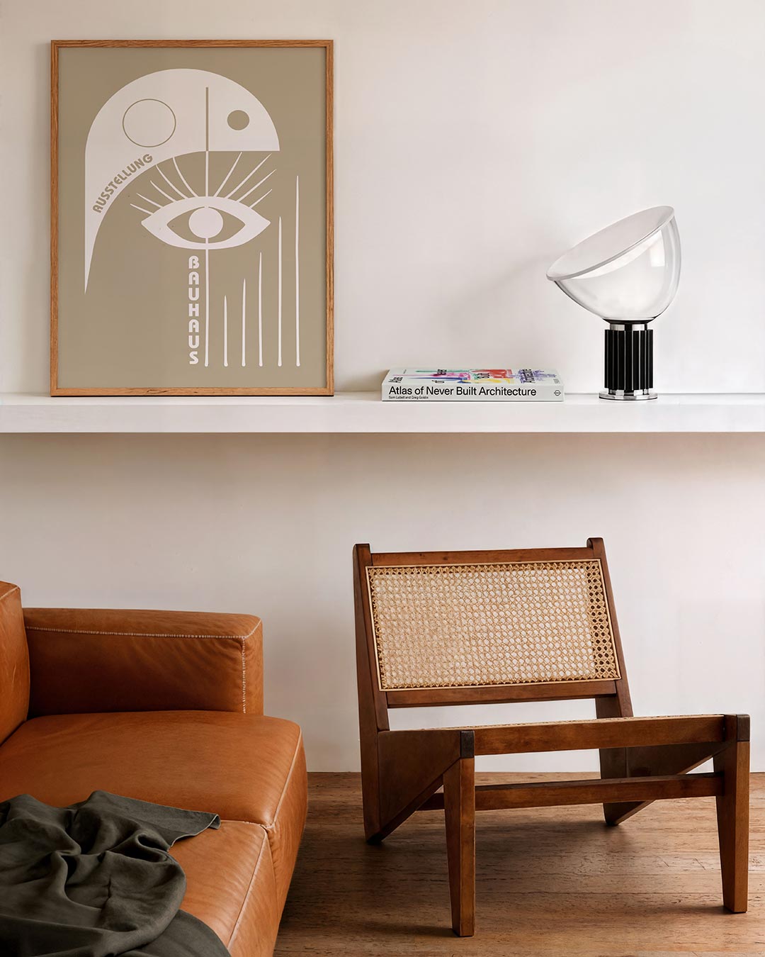 Oog en lijnen Poster
