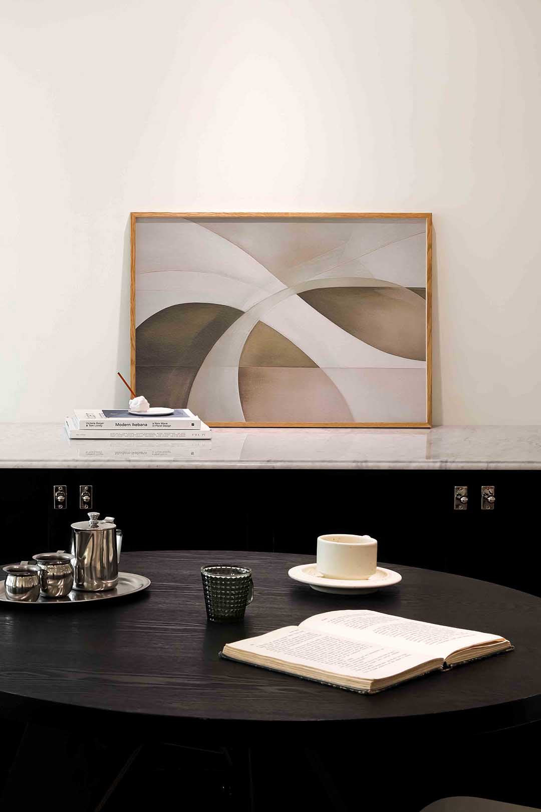 Abstracte vormen Poster