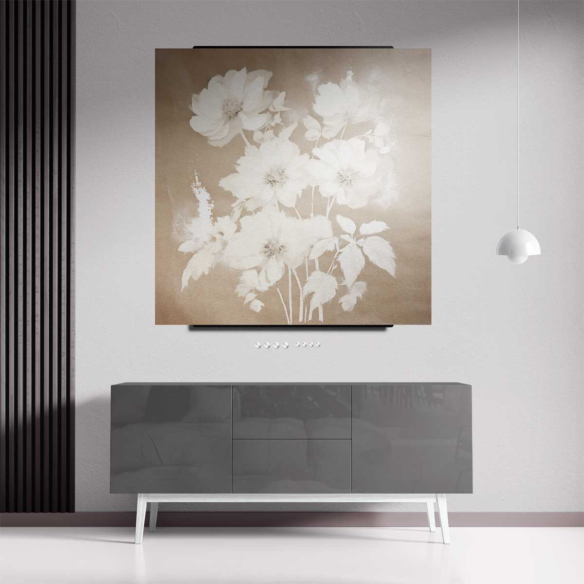 Zacht Bloemenveld Kunstwerk-canvas-dibond-plexiglas-wanddecoratie-WallArtistic