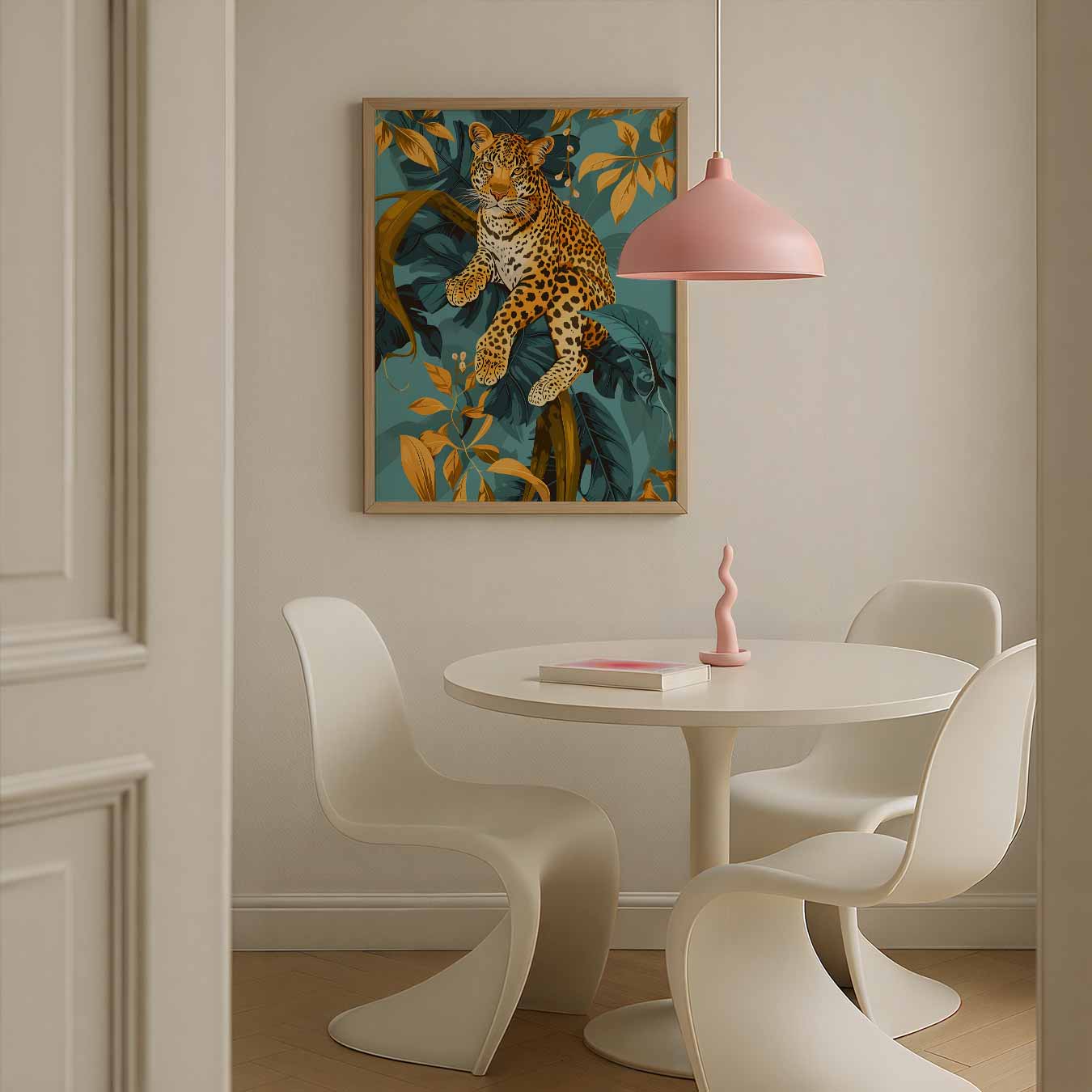 Tropische Luipaard Poster
