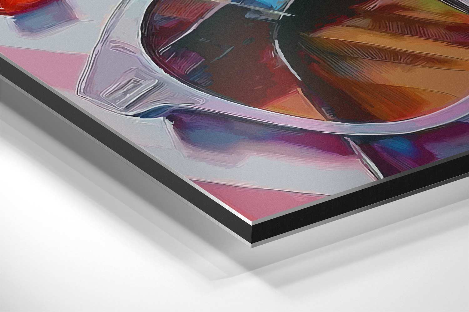 Zonnige Zomerbrillen Kunstwerk-canvas-dibond-plexiglas-wanddecoratie-WallArtistic
