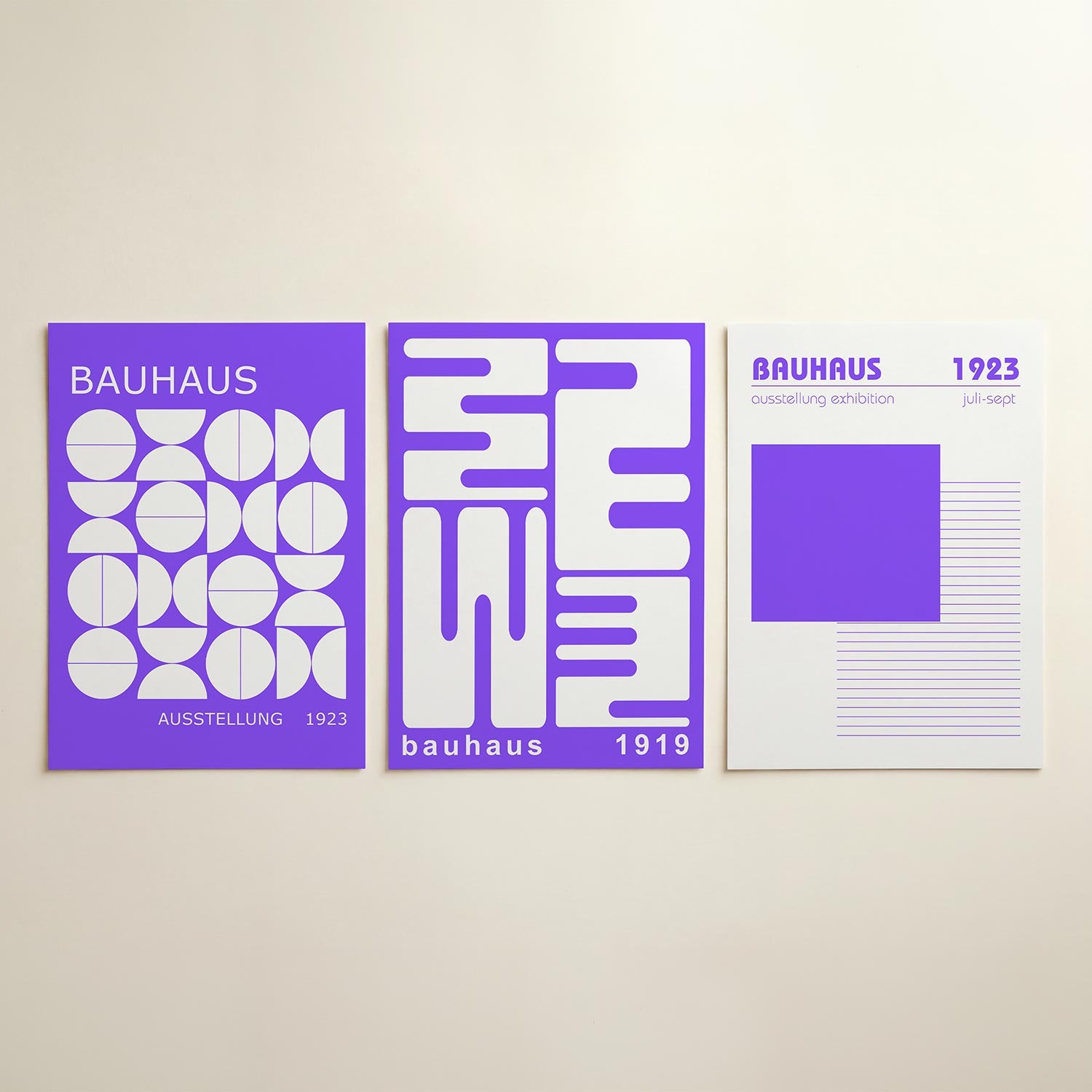Vorm en kleur Posterset